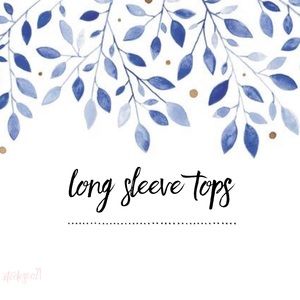 Long sleeve Tops!